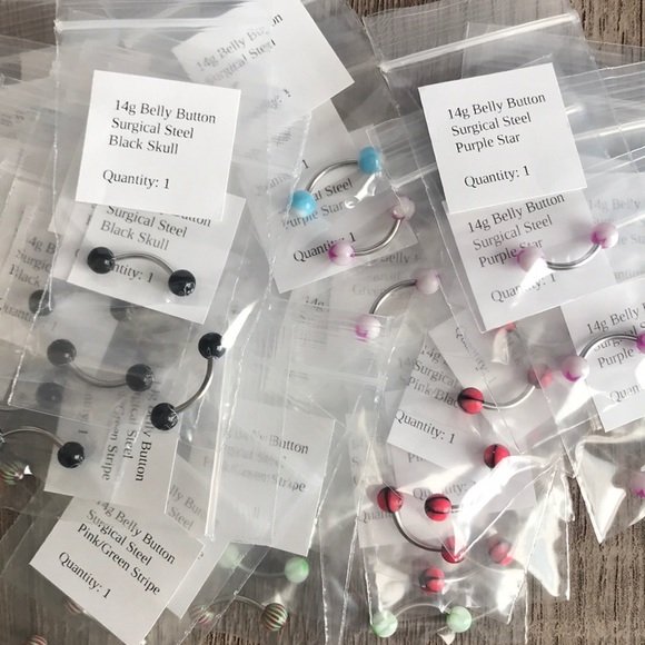 Surgical steel bellybutton ring - Picture 8 of 8